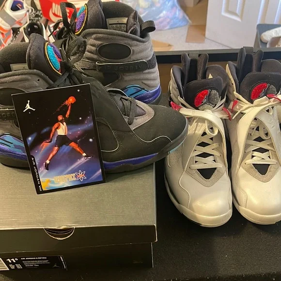 Jordan | Shoes | Bundle Air Jordan 8s Aqua Bugs Bunny Both 